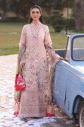 Musferah Saad - BLOOME - Blush Pink - Lawn - 3 Piece